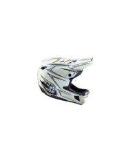 Troy Lee Designs D4 Composite Helmet - Pinned gris