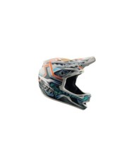 Troy Lee Designs D4 Composite Helmet W MIPS - Lowrider grau