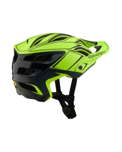 Troy Lee Designs A3 Mips Helmet - Uno jaune XS