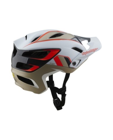 Troy Lee Designs Casco A3 W MIPS - Intake bianco XS