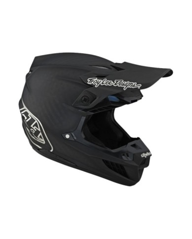 Troy Lee Designs Casco SE5 ECE Carbon Mips - Stealth nero-argento