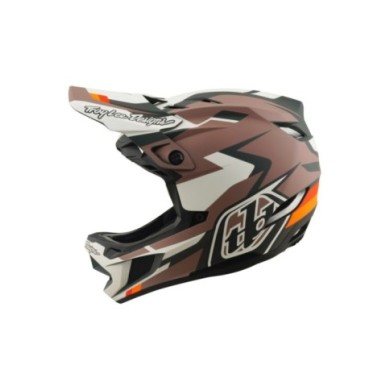 Troy Lee Designs D4 Polyacrylite Helmet W Mips - Roamer brown
