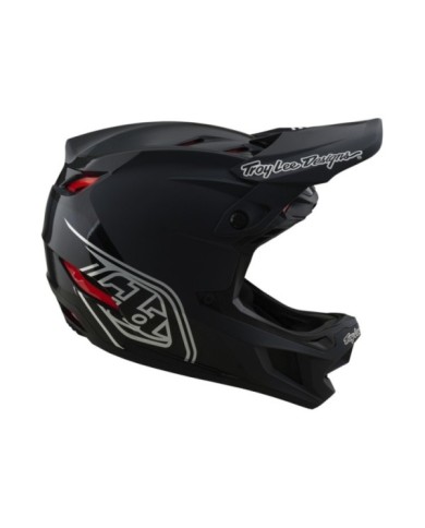 Troy Lee Designs D4 Polyacrylite Helmet W MIPS - Shadow schwarz