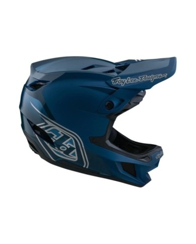 Troy Lee Designs D4 Polyacrylite Helmet - Shadow bleu