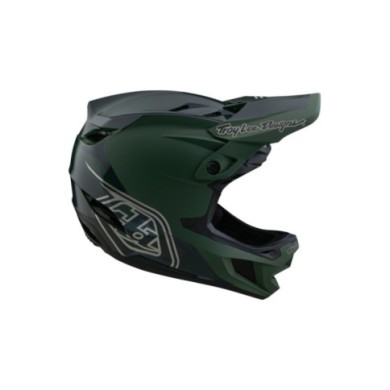 Troy Lee Designs D4 Polyacrylite Helmet - Shadow olive