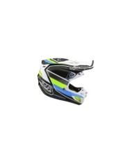Troy Lee Designs Casco composito SE5 - Reverb bianco-blu