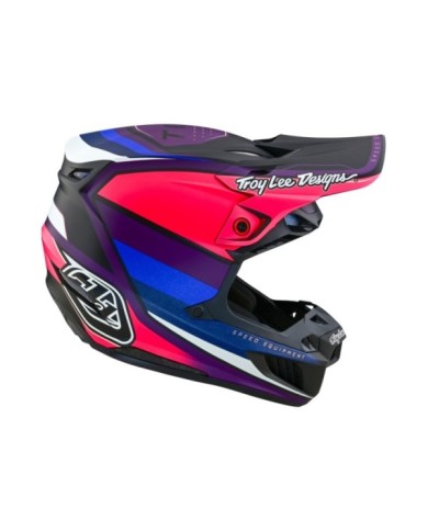 Troy Lee Designs Casco composito SE5 ECE Mips - Reverb viola-nero