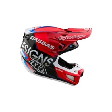 Troy Lee Designs SE5 ECE Composite Helmet - GASGAS Fumes rot-schwarz