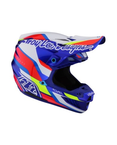 Troy Lee Designs SE5 ECE Composite Helmet Mips - Omega bleu
