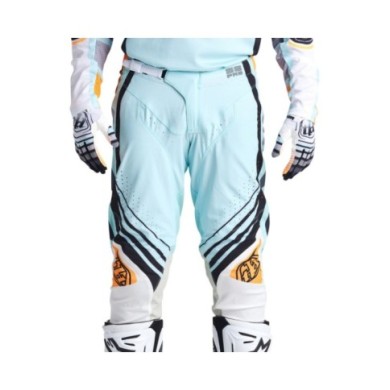 Troy Lee Designs SE PRO Pant - Wavez bleu-vert