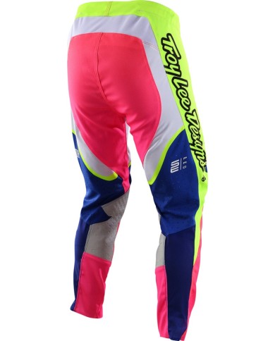 Troy Lee Designs SE PRO Pantaloni - Radian bianco-rosa