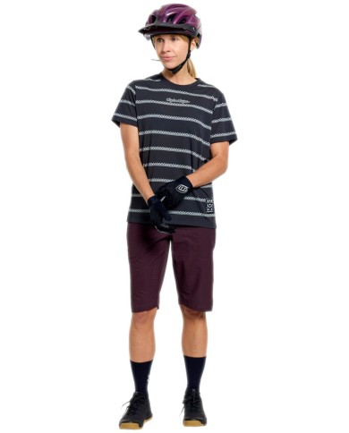 Troy Lee Designs Pantaloncini corti da donna Lilium Pro - Mono marrone scuro