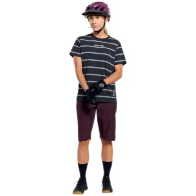 Troy Lee Designs Pantaloncini corti da donna Lilium Pro - Mono marrone scuro