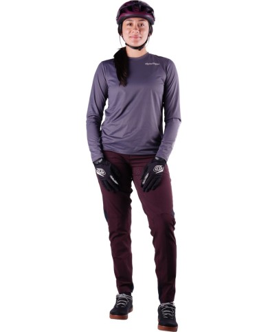 Troy Lee Designs Pantaloni Lilium Pro da donna - Mono marrone scuro