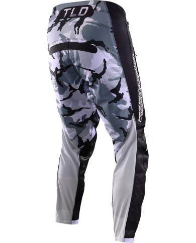 Troy Lee Designs GP PRO Pant - Blends Camo nero e bianco