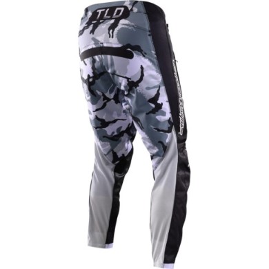 Troy Lee Designs GP PRO Pant - Blends Camo nero e bianco