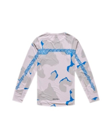 Troy Lee Designs Maglia Skyline Pro a maniche lunghe - Mono blu
