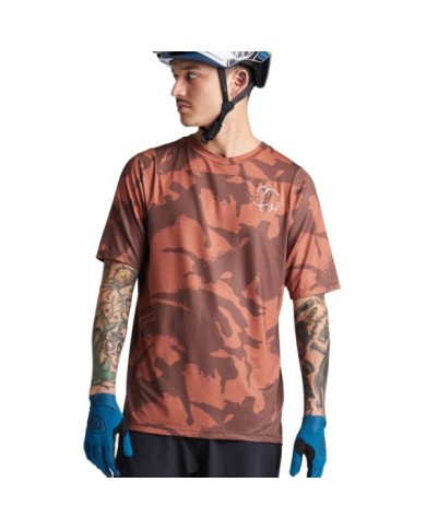 Troy Lee Designs Skyline SS Jersey - Shadow braun
