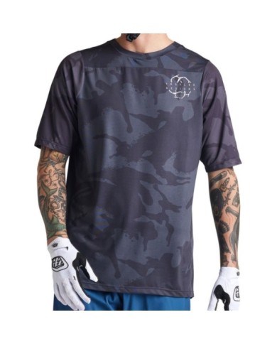 Troy Lee Designs Maglia Skyline SS - Shadow carbonio