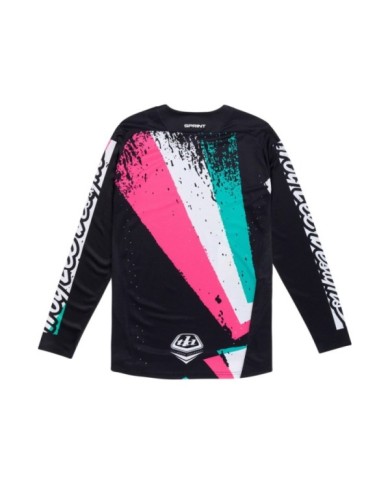 Troy Lee Designs Sprint Jersey - Full Pull schwarz
