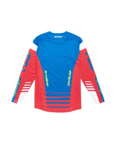 Troy Lee Designs Maglia Sprint - Fifty-50 rossa