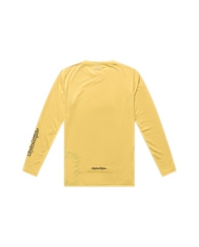 Troy Lee Designs Damen-Trikot Lilium Pro Long Sleeve Jersey – Mono yellow