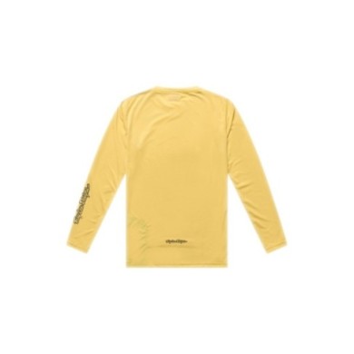 Troy Lee Designs Womens Lilium Pro Long Sleeve Jersey - Mono yellow
