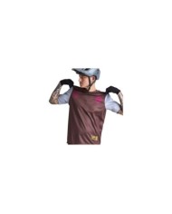 Troy Lee Designs Flowline SS Jersey - Flipped grau