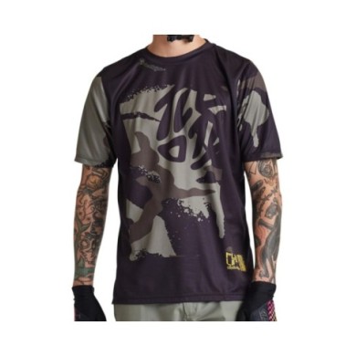 Troy Lee Designs Flowline SS Jersey - Condfined noir