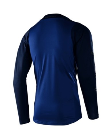 Troy Lee Designs Skyline LS Chill Jersey - Mono True Blue XL True
