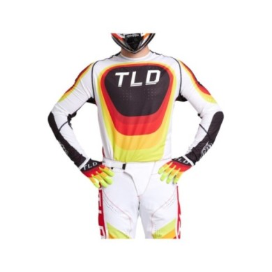 Troy Lee Designs SE ULTRA Jersey - Reverb weiss-rot