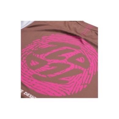 Troy Lee Designs Youth Flowline SS Jersey marron