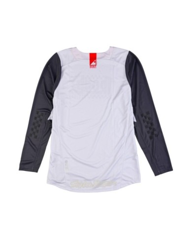Troy Lee Designs SCOUT GP Jersey - Big Lee grau-weiss