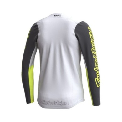 Troy Lee Designs Maglia Youth GP PRO - Boltz grigio-fluo giallo