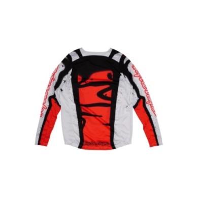 Troy Lee Designs YOUTH GP PRO Jersey - Membrane weiss-rot