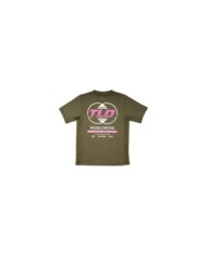 Troy Lee Designs Youth Skyline Ride Short Sleeve Tee - Worldwide marron