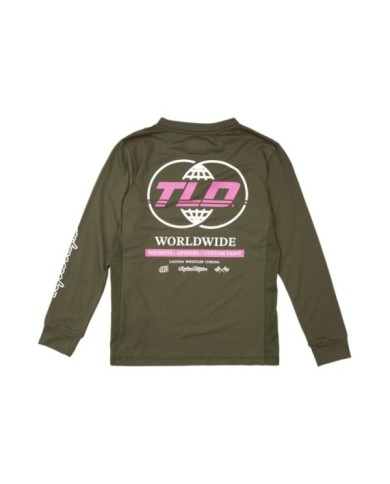 Troy Lee Designs Youth Skyline Ride Long Sleeve Tee - Worldwide braun