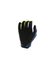 Troy Lee Designs Youth Air Glove - Drip jaune-bleu