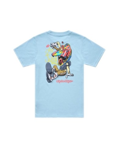 Troy Lee Designs Youth Short Sleeve Tee - Heritage blue