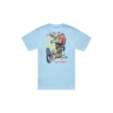 Troy Lee Designs Youth Short Sleeve Tee - Heritage blue