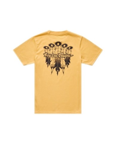 Troy Lee Designs Youth Short Sleeve Tee - Feathers orange