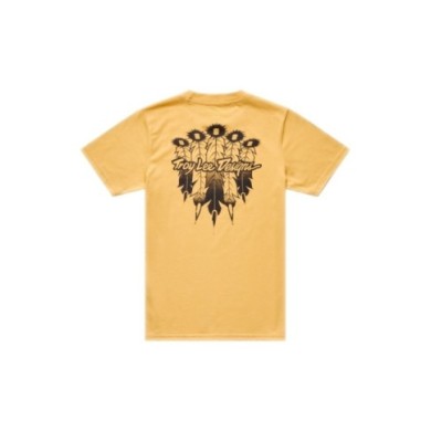 Troy Lee Designs Youth Short Sleeve Tee - Feathers orange