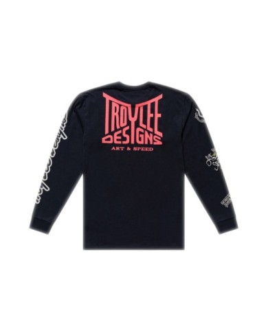 Troy Lee Designs Langarm-T-Shirt – Handlebar schwarz
