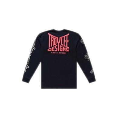 Troy Lee Designs Langarm-T-Shirt – Handlebar schwarz