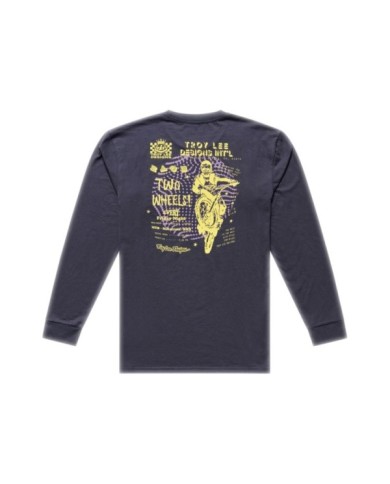 Troy Lee Designs Langarm-T-Shirt – Friday Night grau