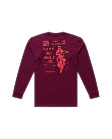 Troy Lee Designs Langarm-T-Shirt – Friday Night violett