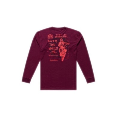 Troy Lee Designs Long Sleeve Tee - Friday Night violet