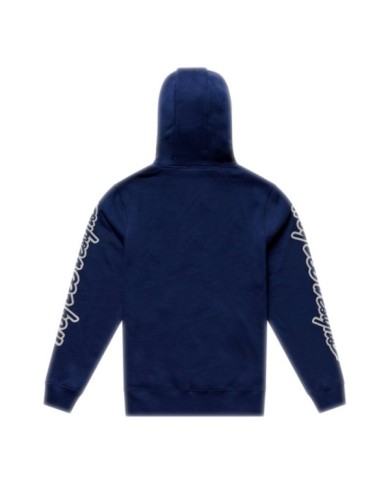 Troy Lee Designs Zip Up Hoodie – Abzeichen dunkelblau-grün