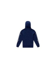 Troy Lee Designs Zip Up Hoodie – Abzeichen dunkelblau-grün