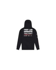 Troy Lee Designs Maglione con cappuccio - Factory nero